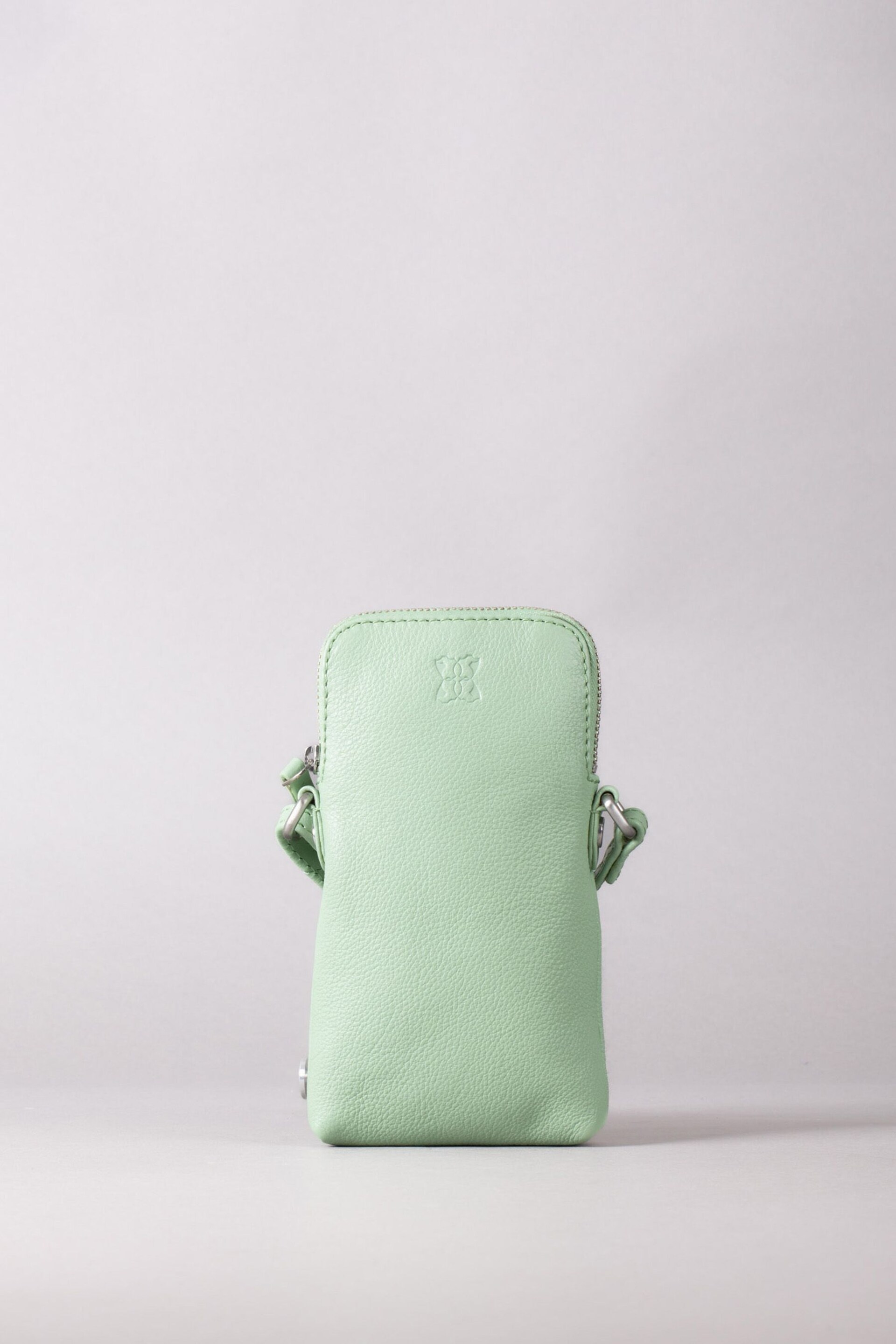 Lakeland Leather Green Coniston Leather Cross-Body Phone Pouch - Image 1 of 6