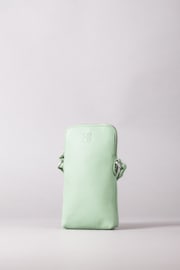 Lakeland Leather Green Coniston Leather Cross-Body Phone Pouch - Image 2 of 6