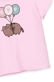 Vanilla Underground Pink Pusheen Girls Licensed T-shirt - Image 5 of 5