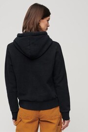 Superdry Black Tokyo Vintage Logo Graphic Hoodie - Image 2 of 7