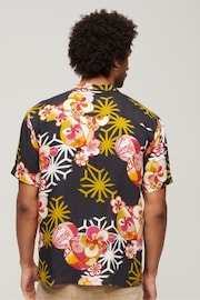 Superdry Black Hawaiian Resort Shirts - Image 2 of 6