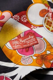 Superdry Black Hawaiian Resort Shirts - Image 5 of 6
