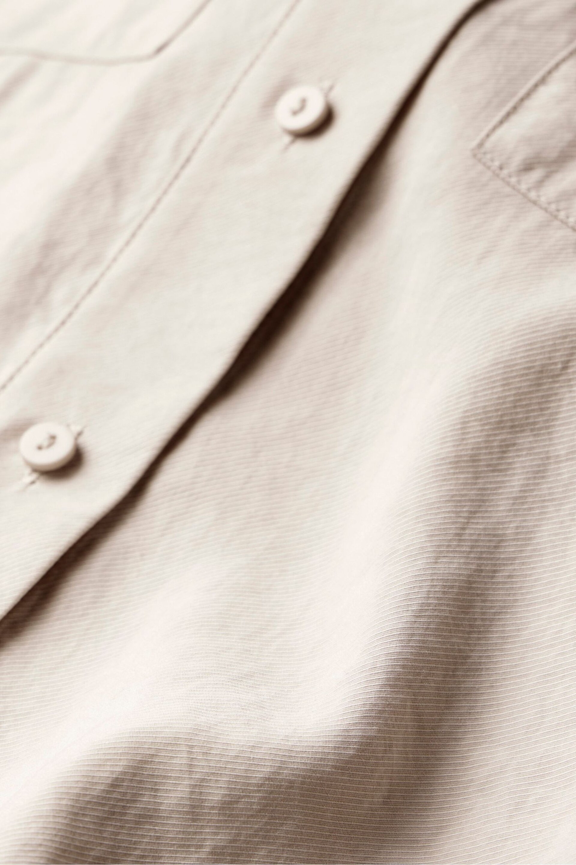 Mint Velvet Cream Sleeveless Utility Shirt - Image 8 of 8