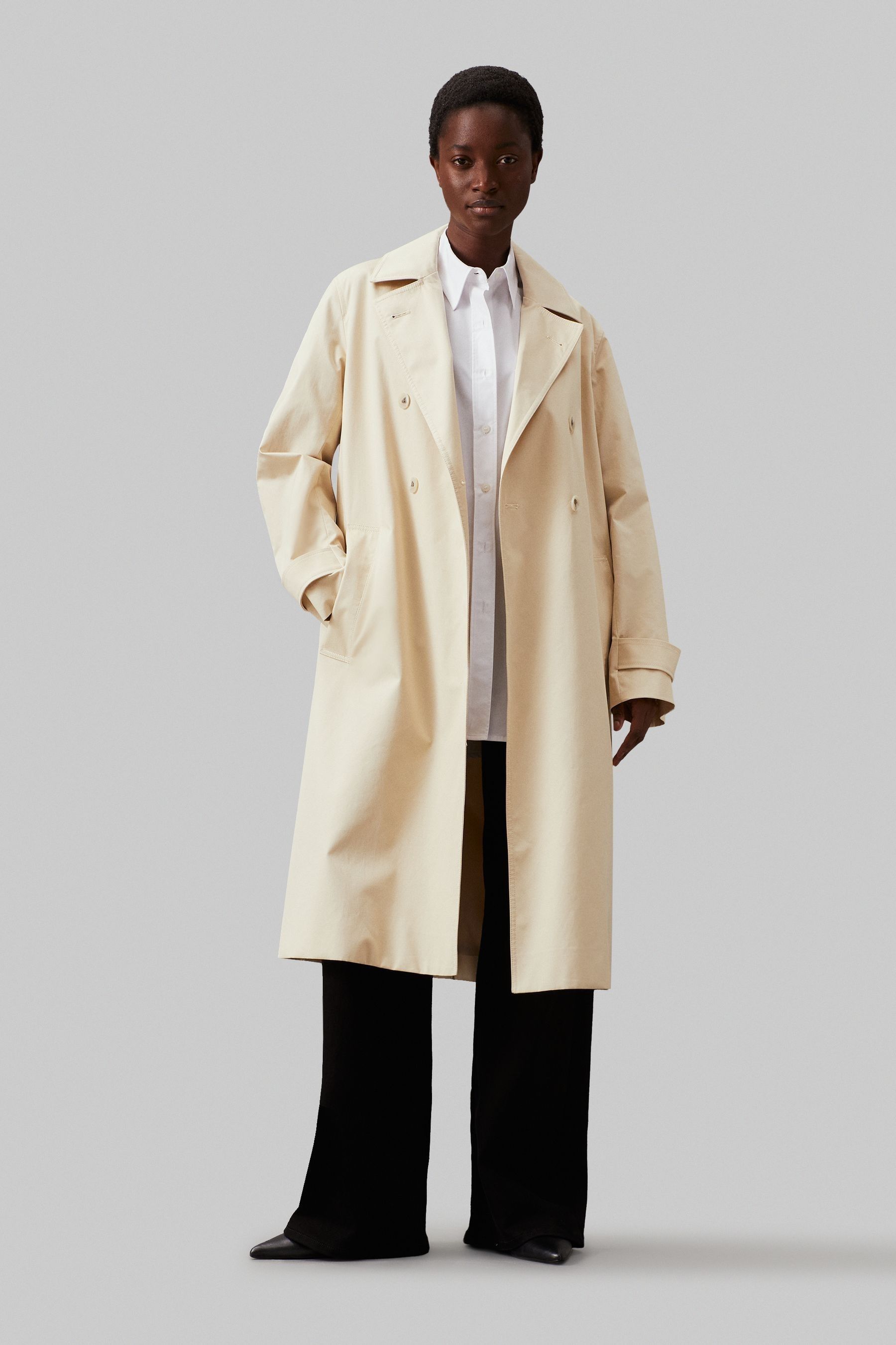 Ck trench coat deals