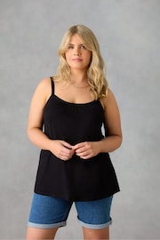 Live Unlimited Curve Jersey Black Cami - Image 1 of 3