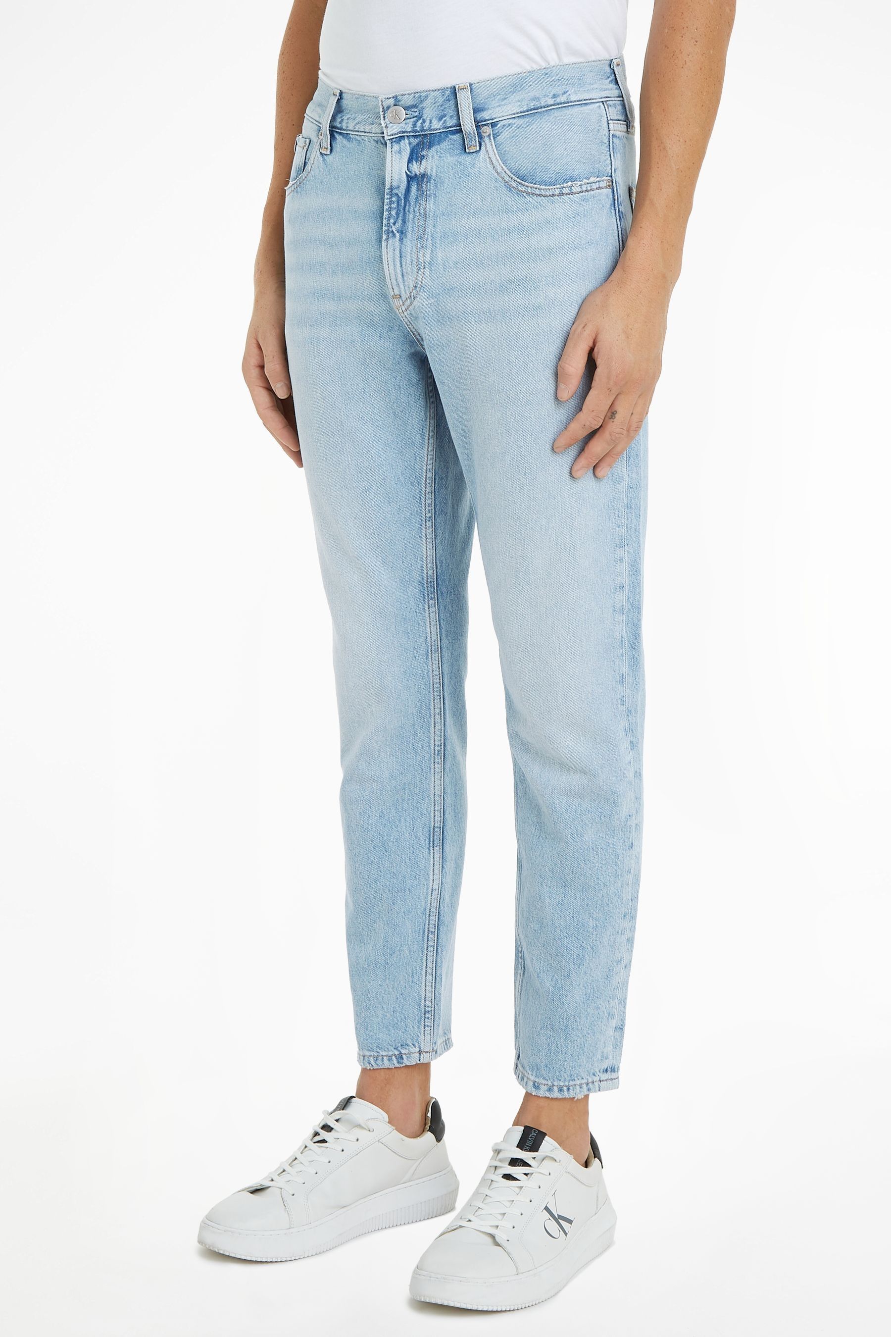 Buy Calvin Klein Jeans Blue Dad Jeans from Next Luxembourg