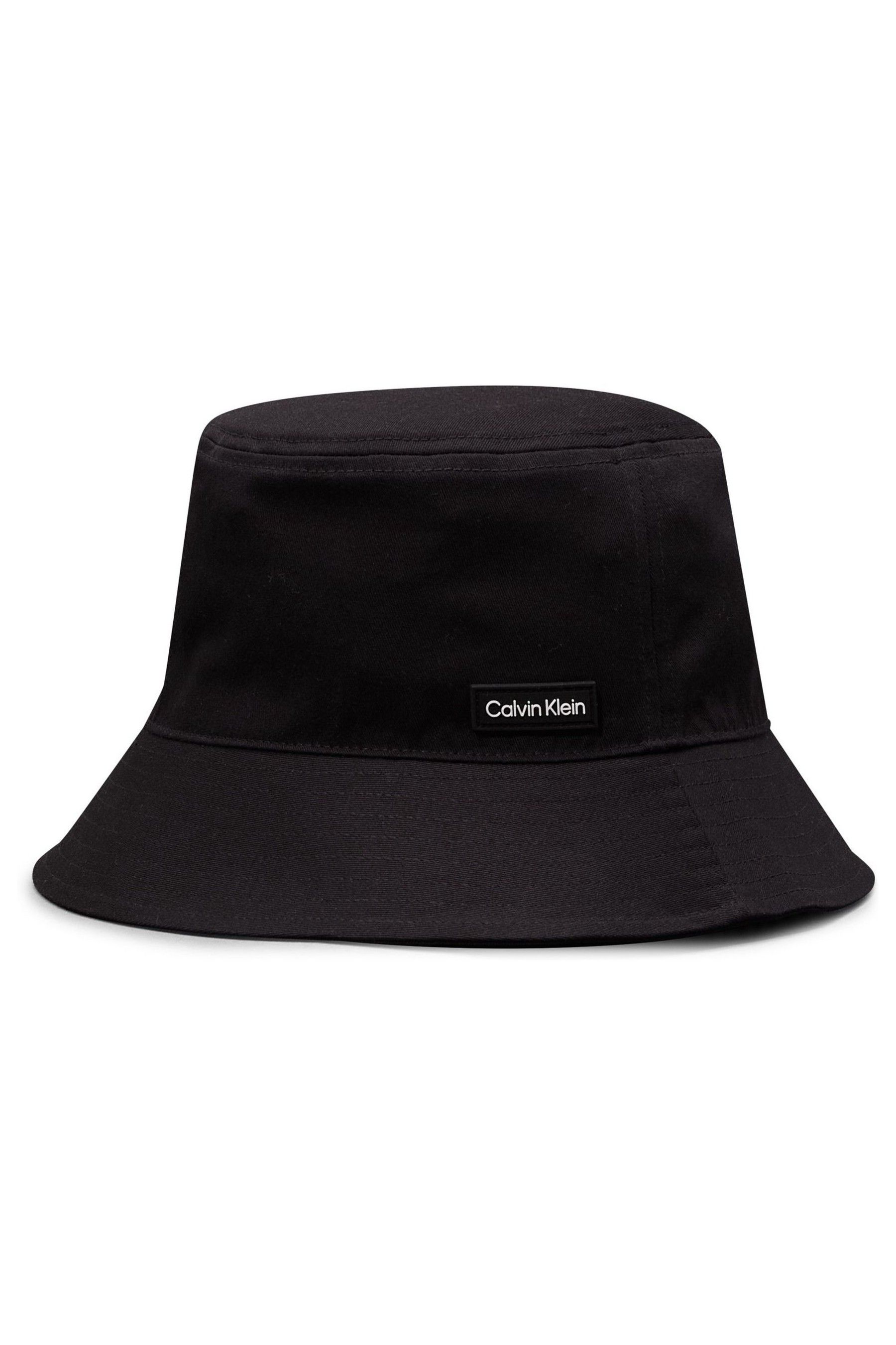 Buy Calvin Klein Black Essential Patch Bucket Hat from Next Luxembourg