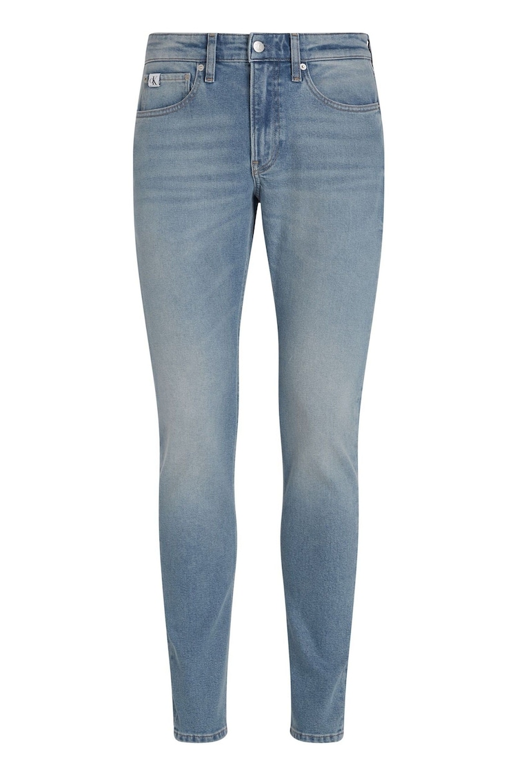 Calvin Klein Jeans Slim Fit Blue Tapered Jeans - Image 5 of 5