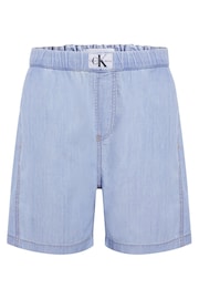 Calvin Klein Jeans Blue Denim Boxer Shorts - Image 5 of 5
