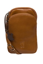 Conkca 'Leia' Leather Cross-Body Phone Bag - Image 3 of 8