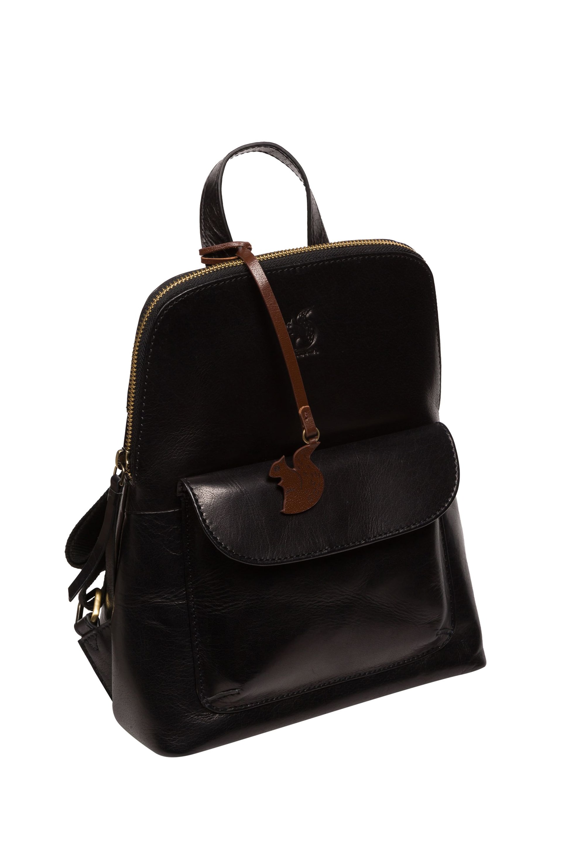 Conkca 'Kerrie' Leather Backpack - Image 5 of 6