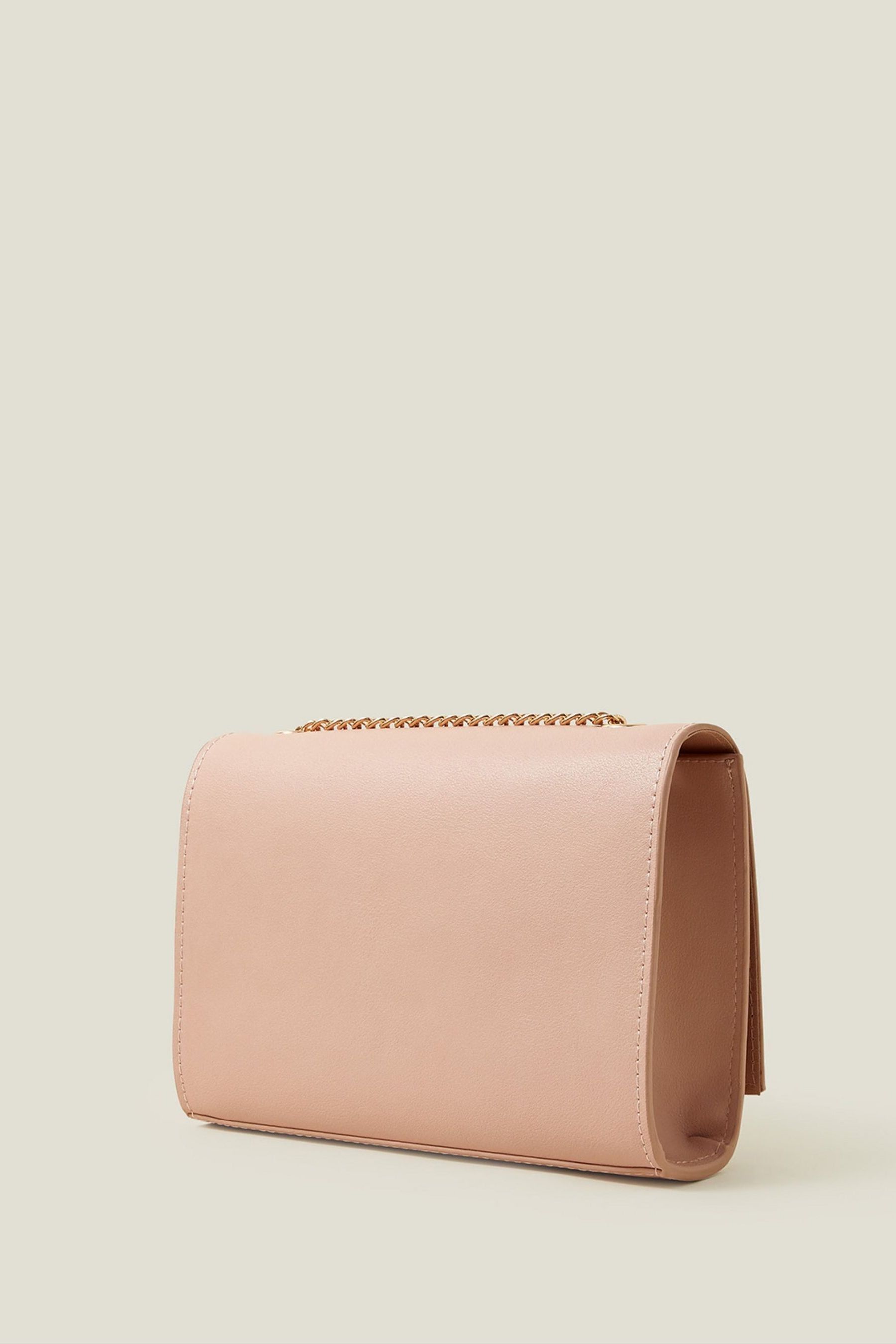 Buy Accessorize Nude Chain Twist Lock Shoulder Bag from Next Canada