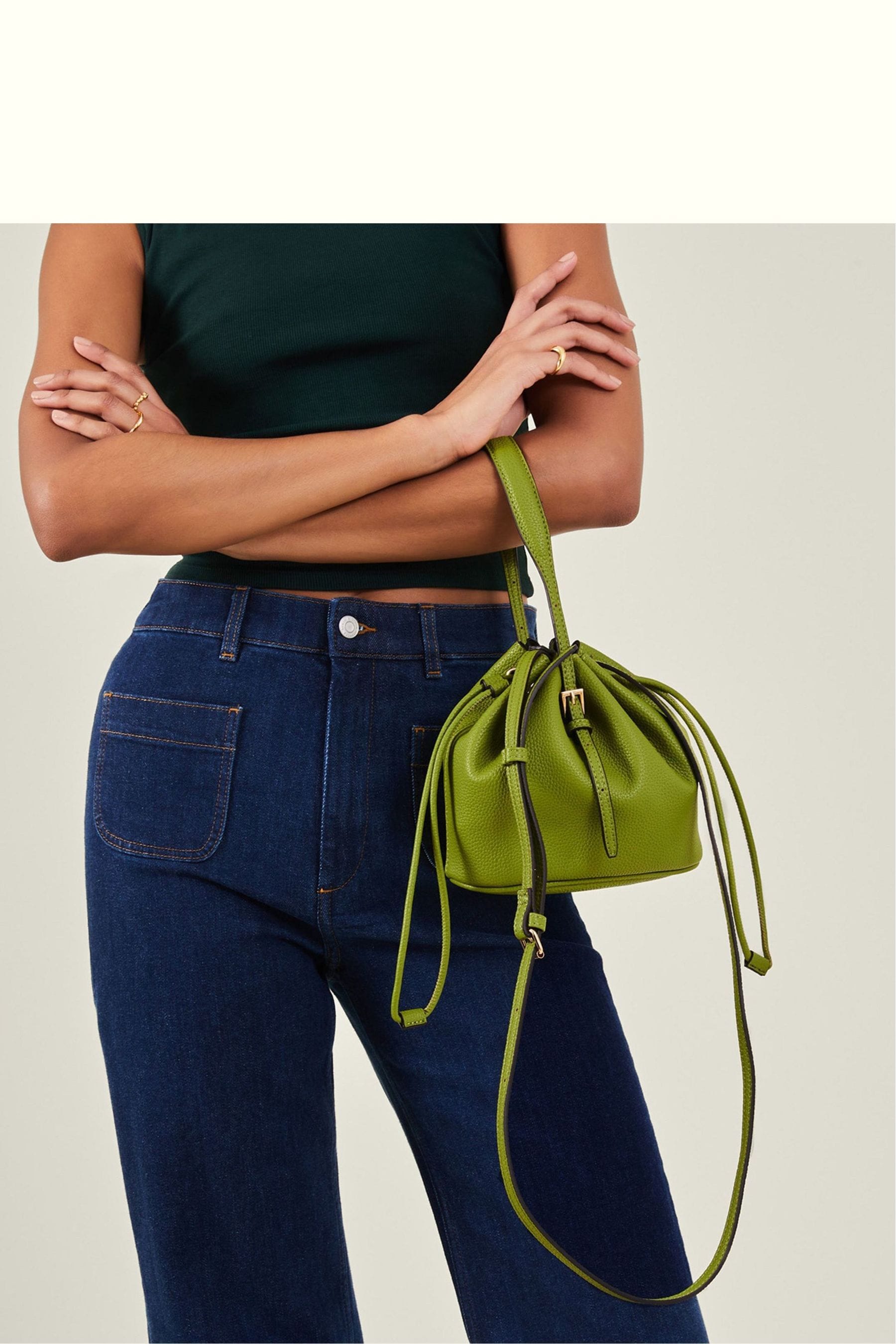 Buy Accessorize Green Mini Duffle Bag from Next Luxembourg