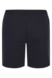 BadRhino Big & Tall Blue Stretch Chino Shorts - Image 5 of 5