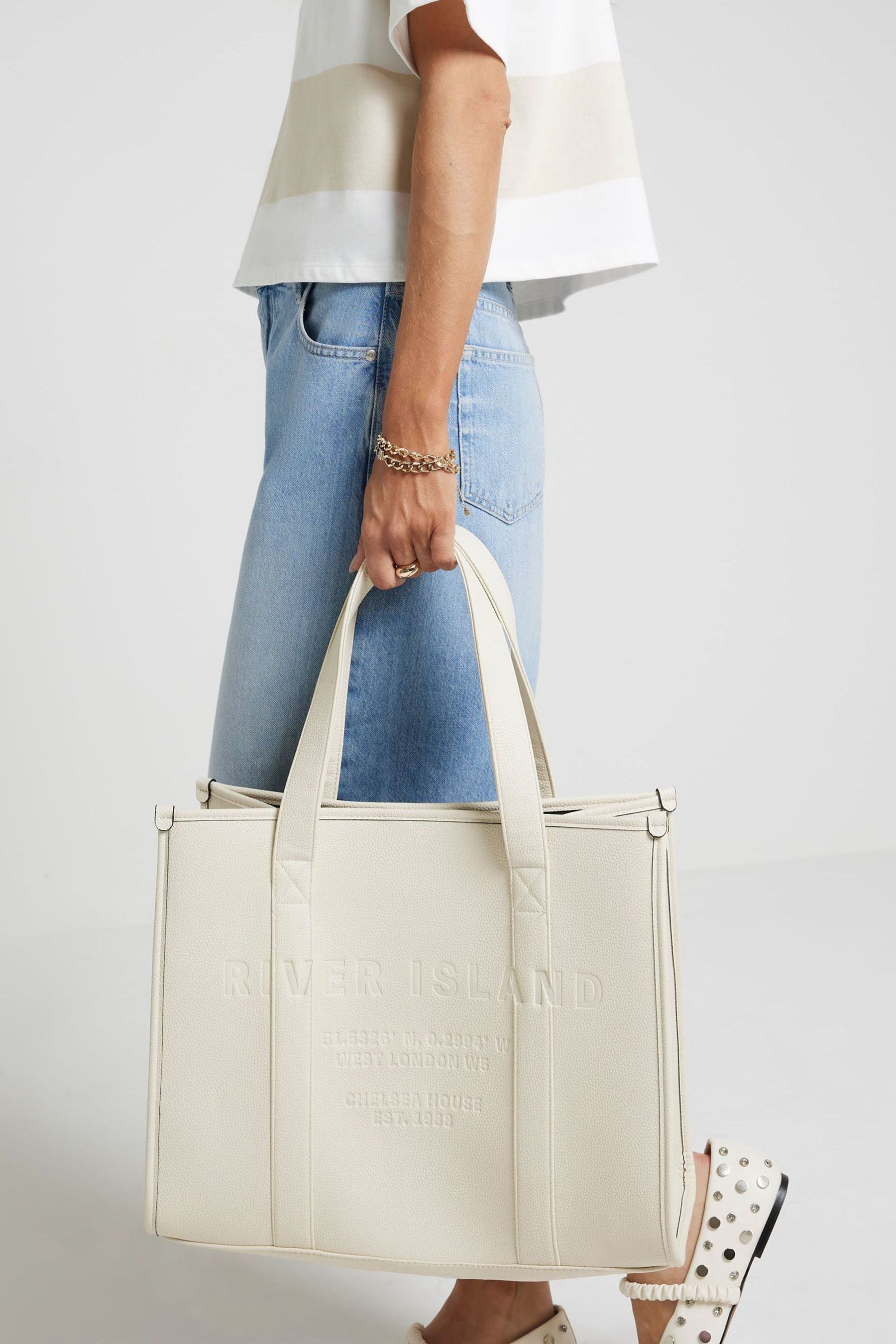 River island tote bags for women online