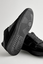 Black EDIT Court Trainers - Image 3 of 5