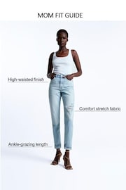 River Island Grey Sculpt Mom Jeans - Image 5 of 5