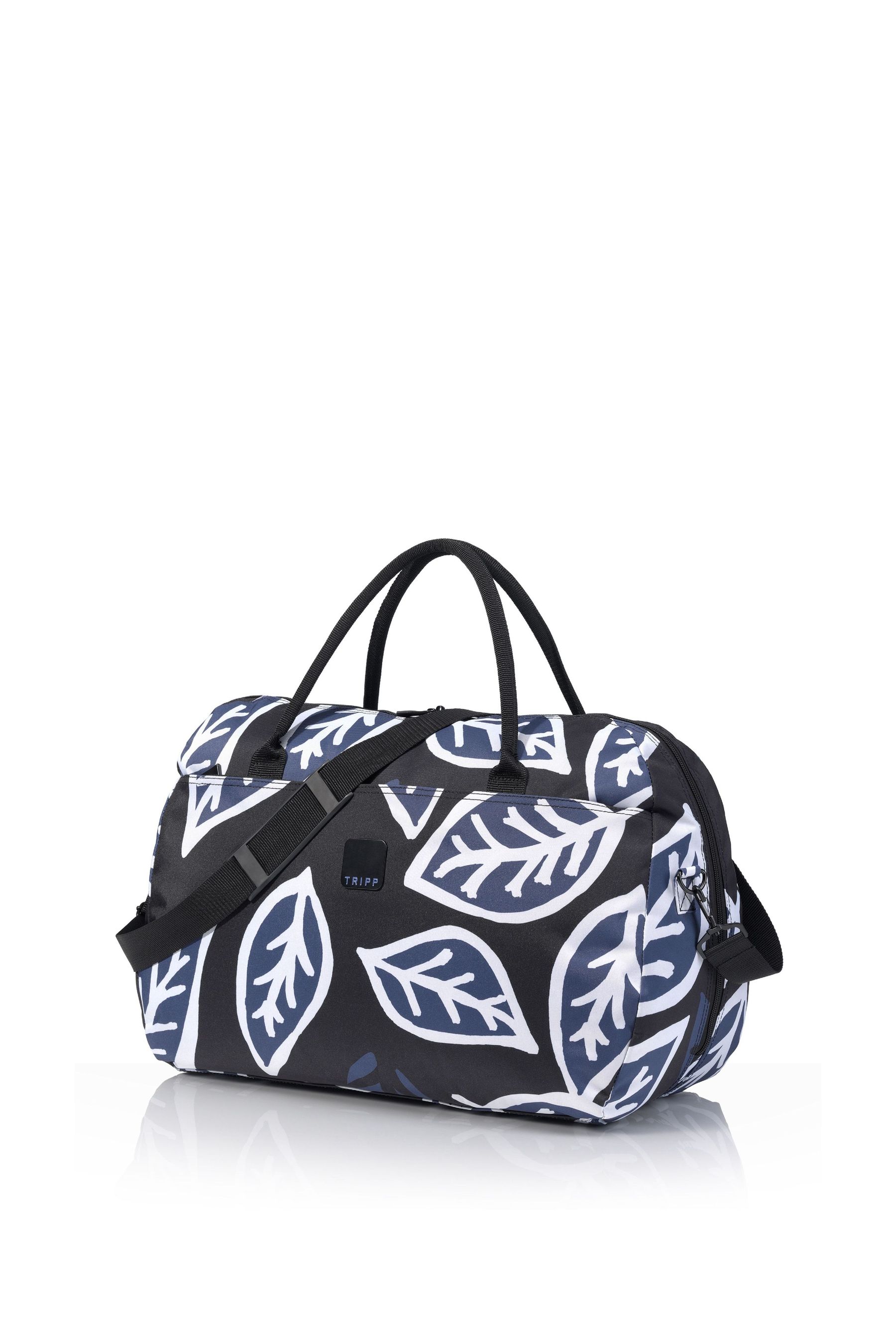 Buy Tripp Blue Large Bold Leaf Hard Holdall Bag from the Next UK online shop