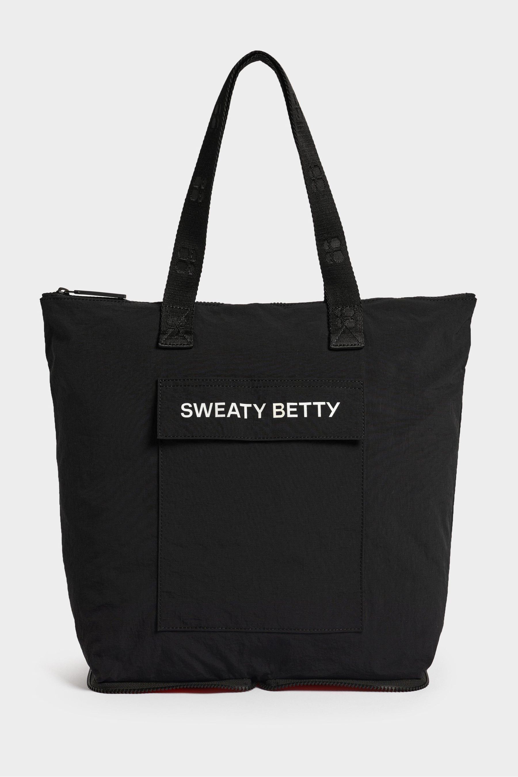 Buy Sweaty Betty Black Essentials Packable Tote Bag from the Next UK online shop