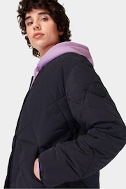 Sweaty Betty Black On The Move Quilted Jacket - Image 4 of 7