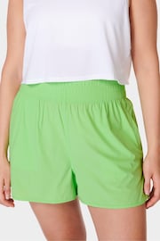 Sweaty Betty Green Relay Unlined Shell Shorts - Image 3 of 8