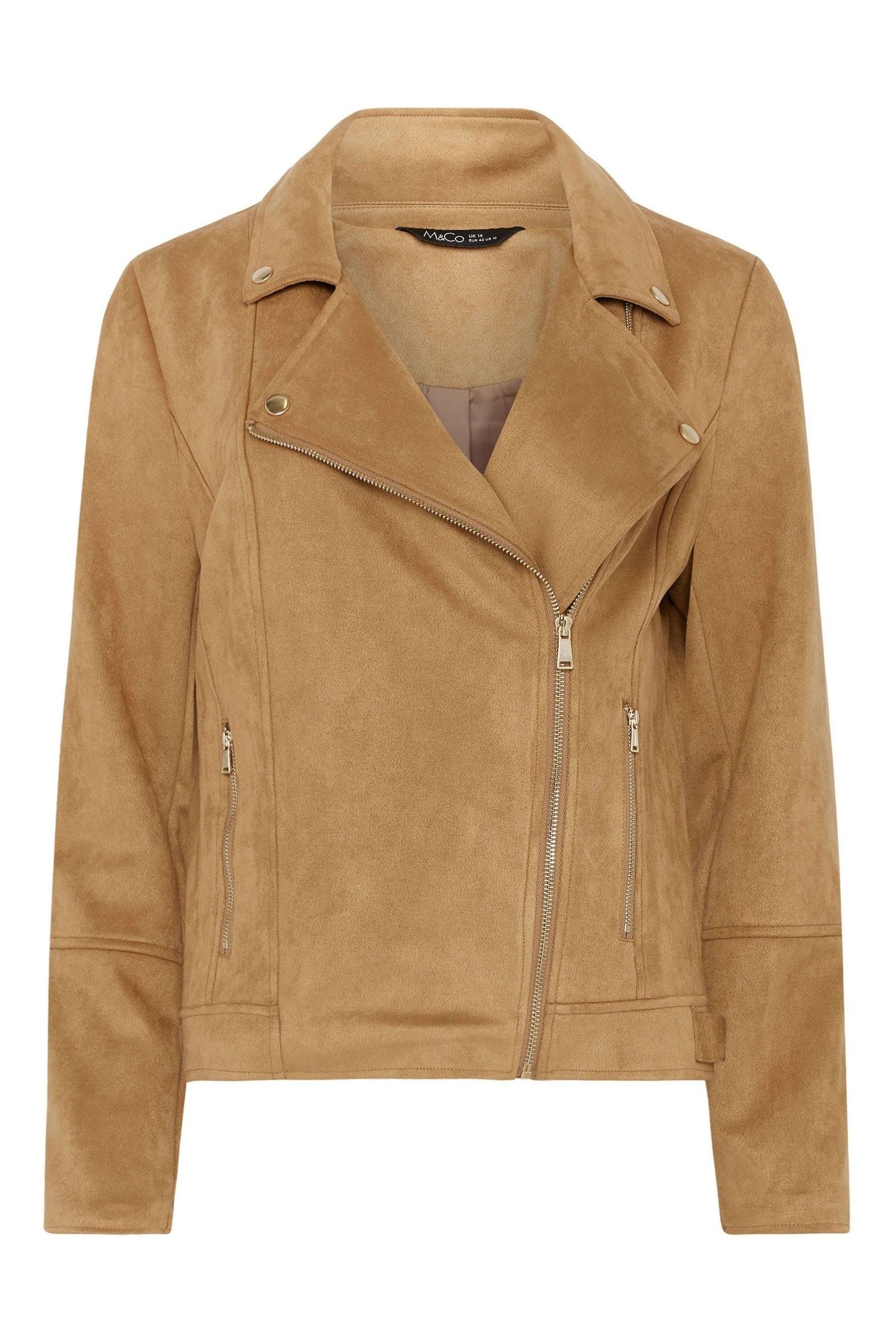 Buy M Co Natural Suede Jacket from the Next UK online shop