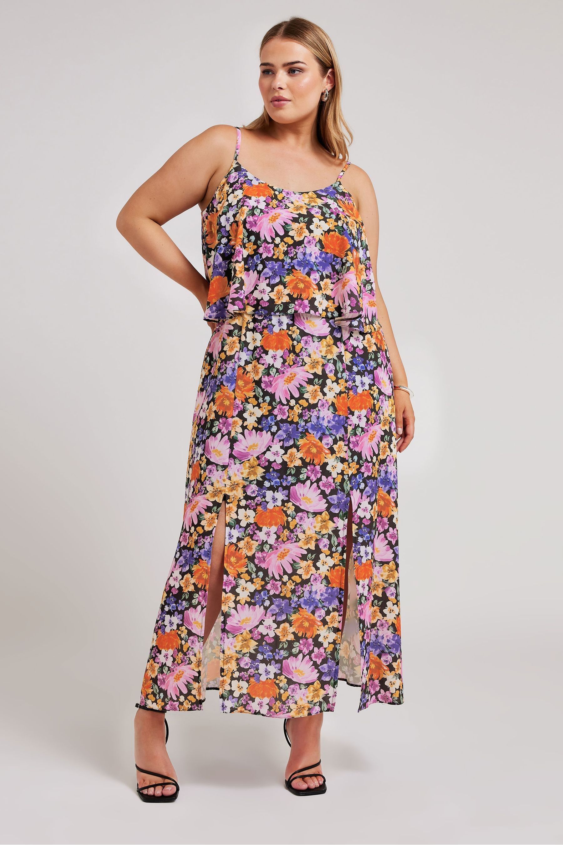 Overlay maxi dress uk 2025