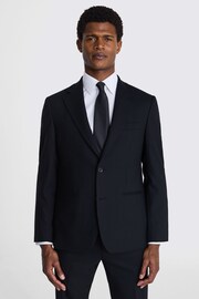 MOSS Black Tailored Fit Half Lined Jacket - Image 3 of 6