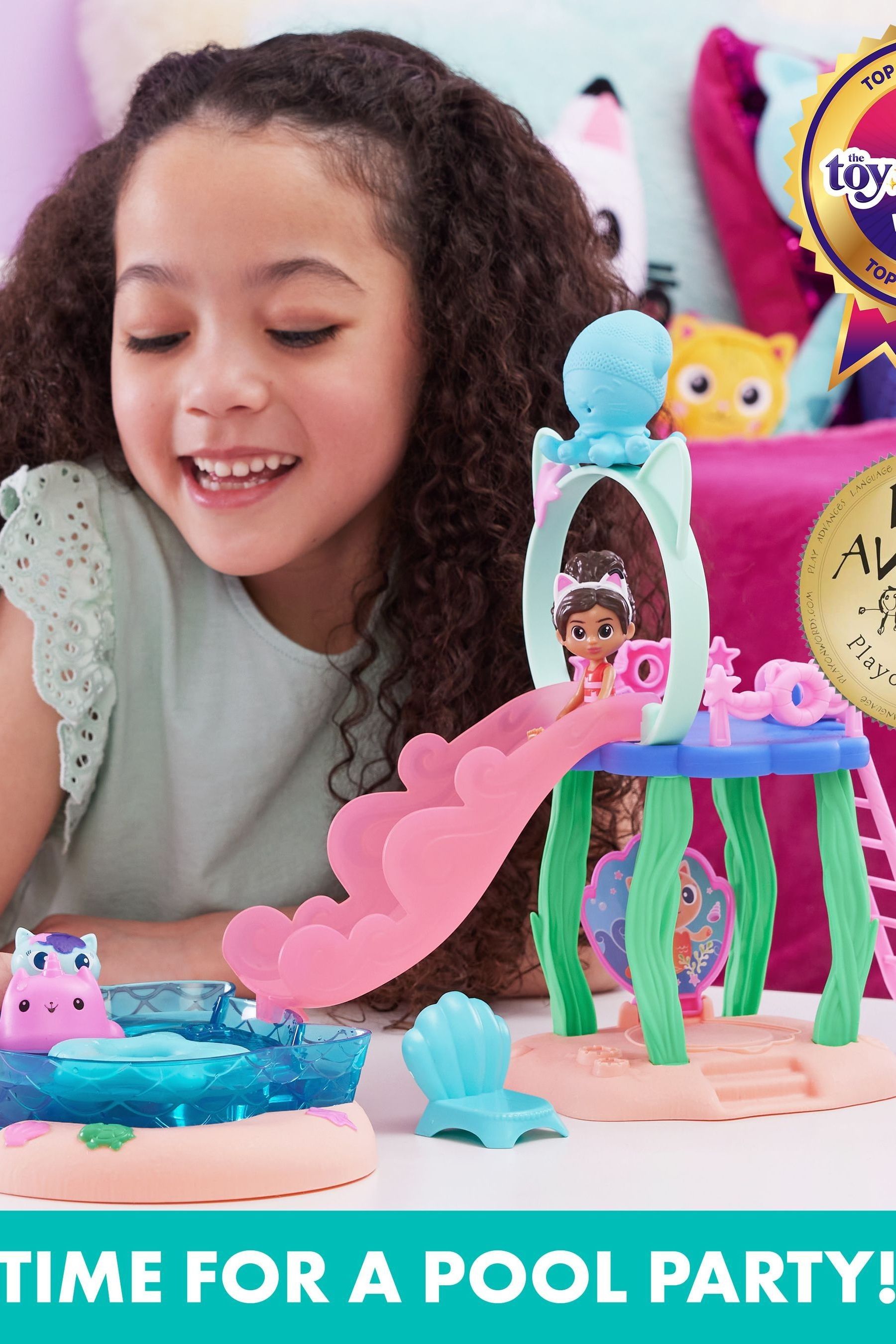 Buy Spin Master Toys Gabby s Dollhouse Pool Playset from the Next UK online shop