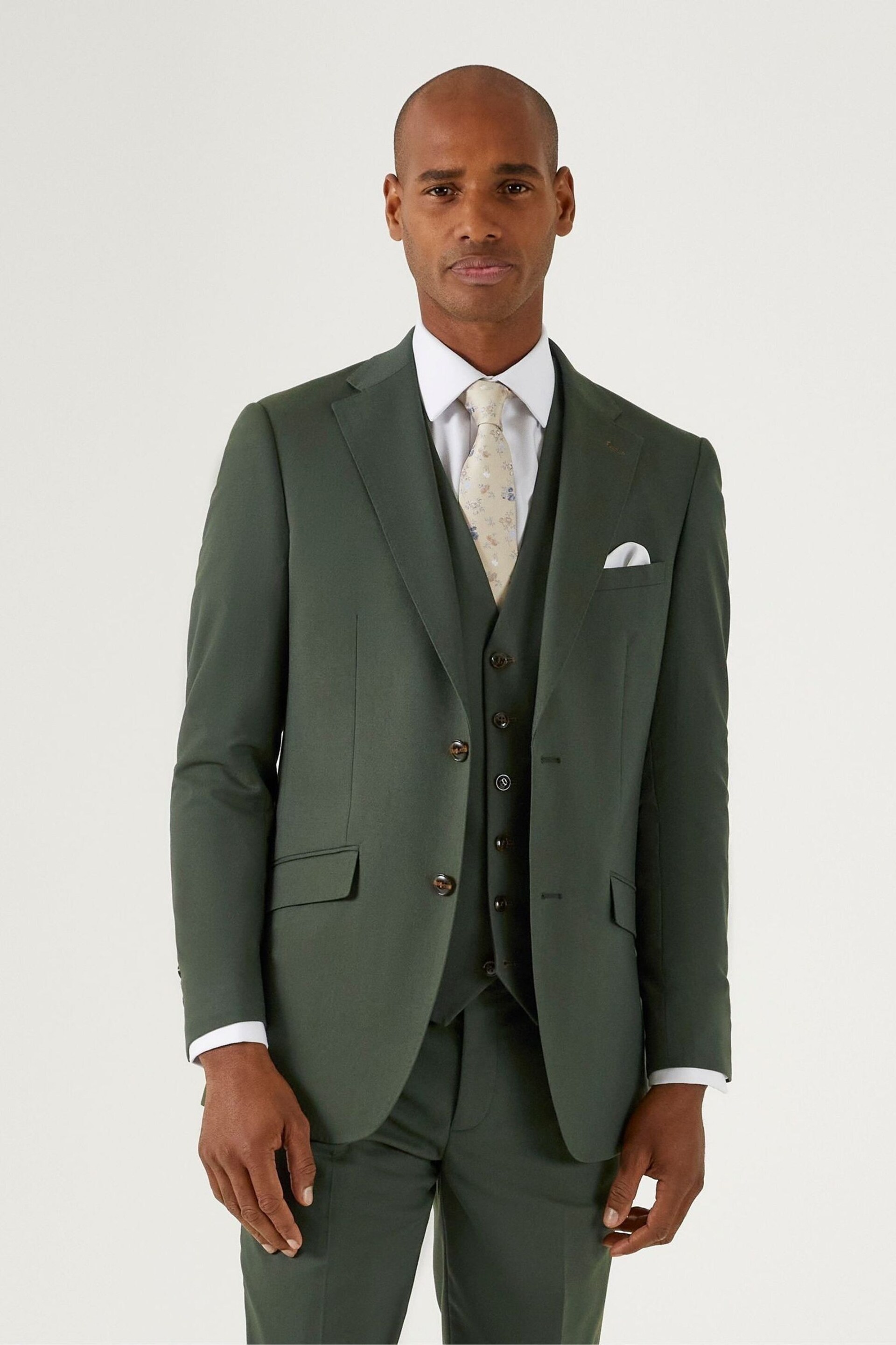 Skopes Harvey Green Tailored Fit Suit Jacket - Image 1 of 6