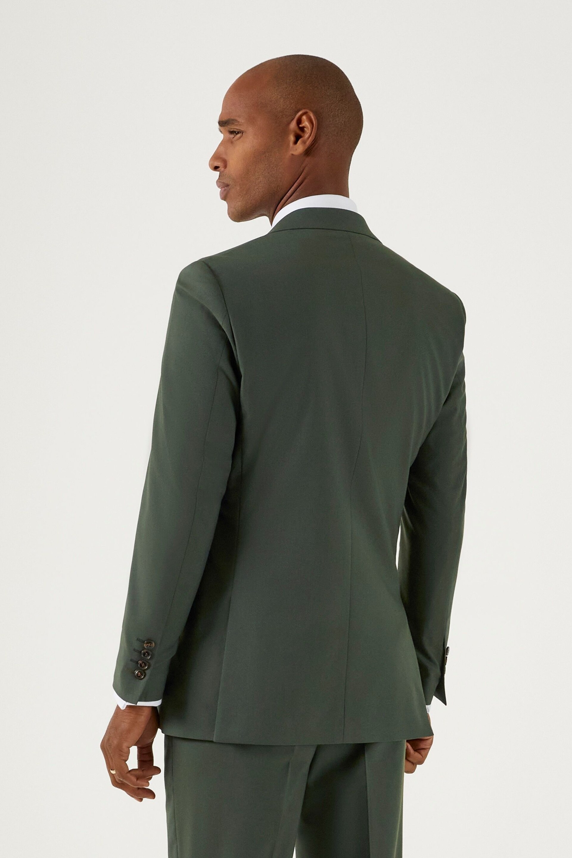 Skopes Harvey Green Tailored Fit Suit Jacket - Image 2 of 6