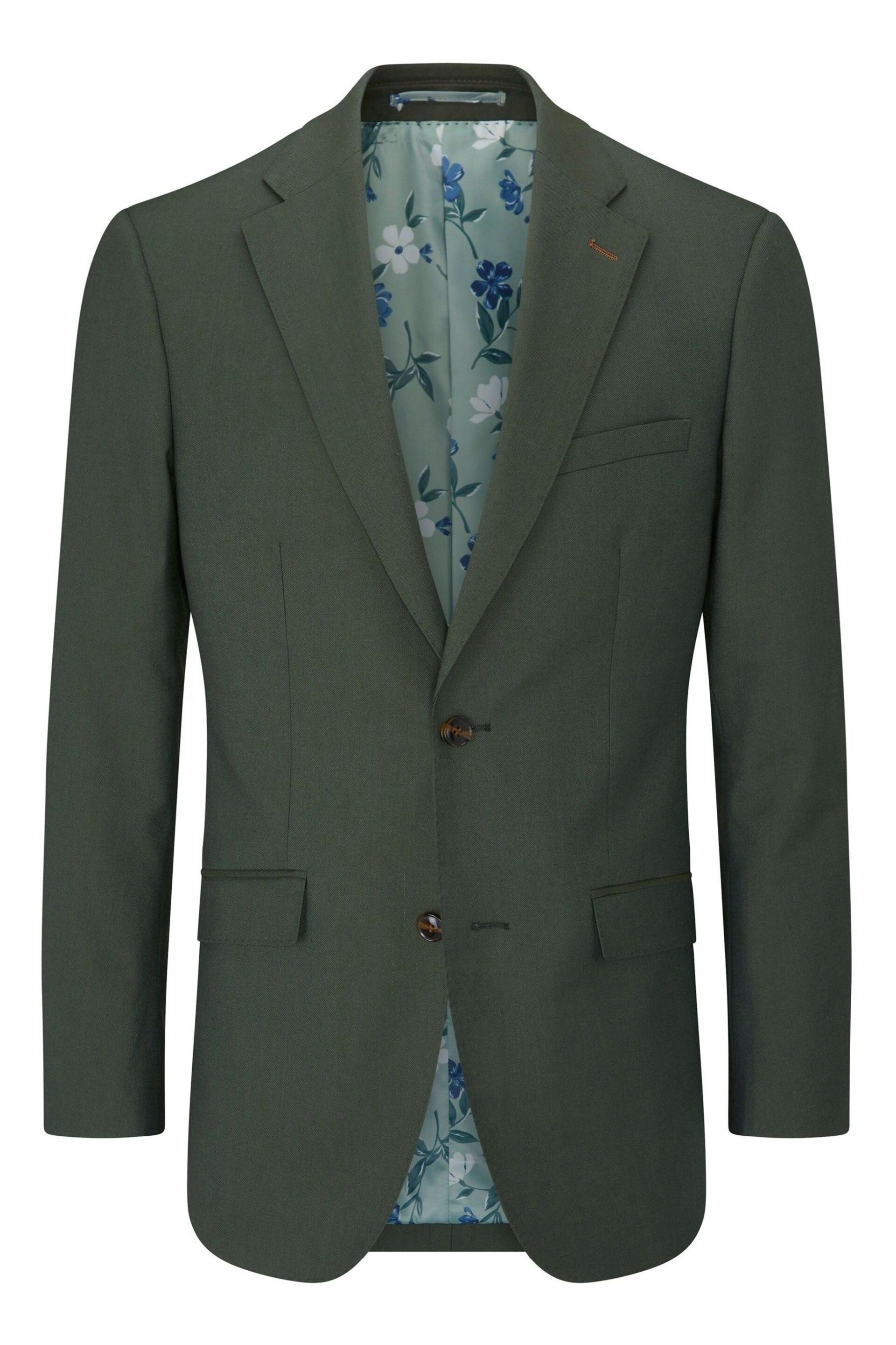 Skopes Harvey Green Tailored Fit Suit Jacket - Image 5 of 6