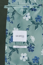 Skopes Harvey Green Tailored Fit Suit Jacket - Image 6 of 6