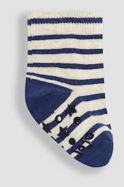 JoJo Maman Bébé Navy Fox Socks 3 Pack - Image 5 of 5