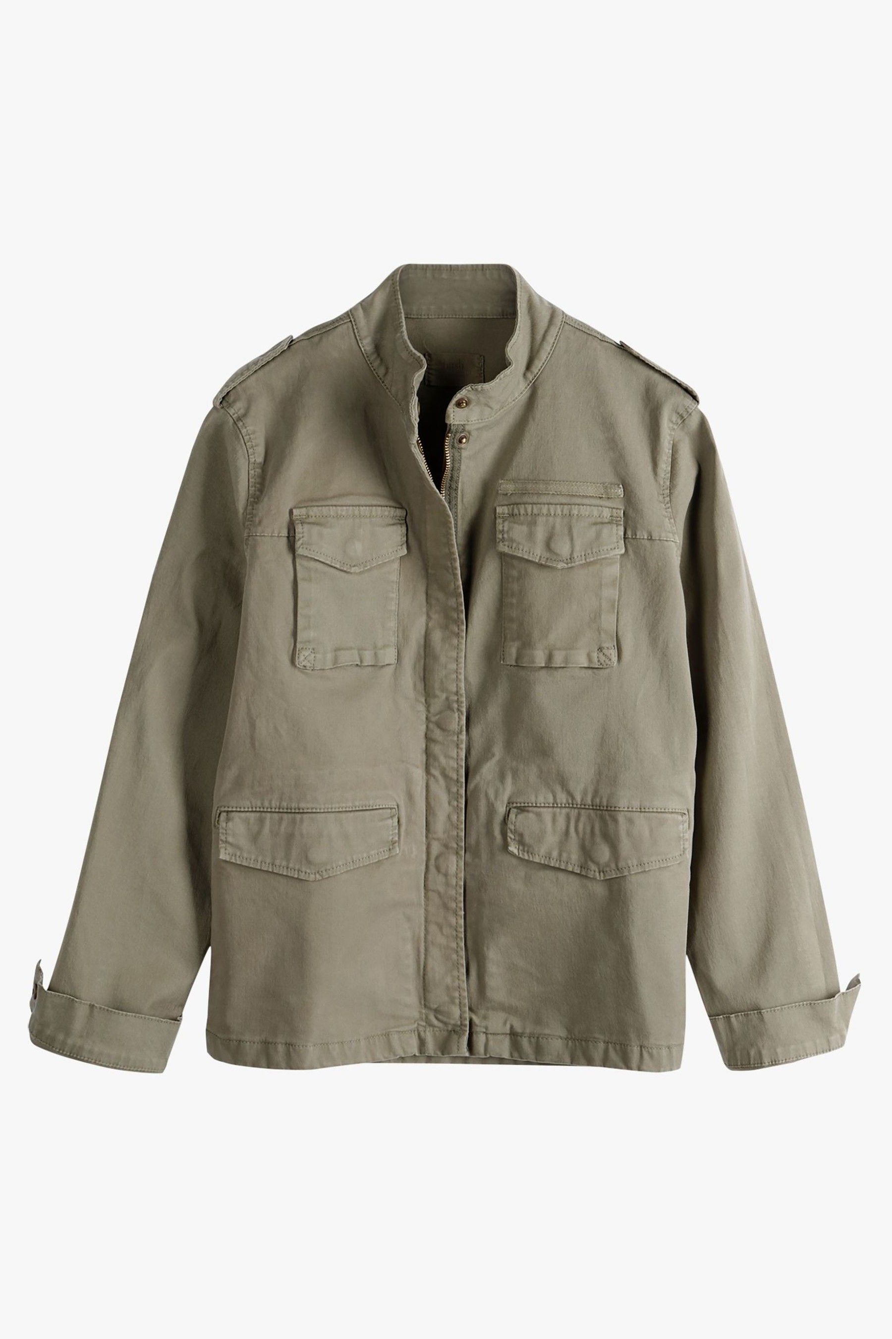 Hush military jacket khaki hotsell