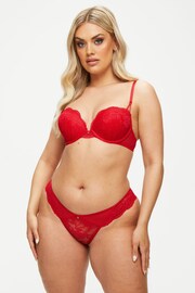 Ann Summers Red Sexy Lace Planet Boost Bra - Image 5 of 6