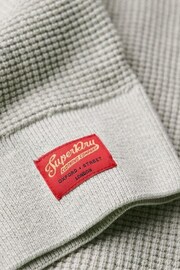 Superdry Grey Textured Crew Knitted Jumper - Image 6 of 6
