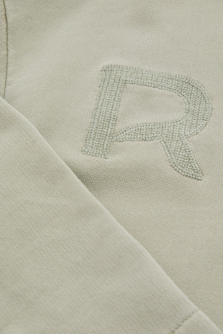 Reiss Sage Jade 9-13 yrs Cotton Hooded Logo Dress - Image 4 of 4