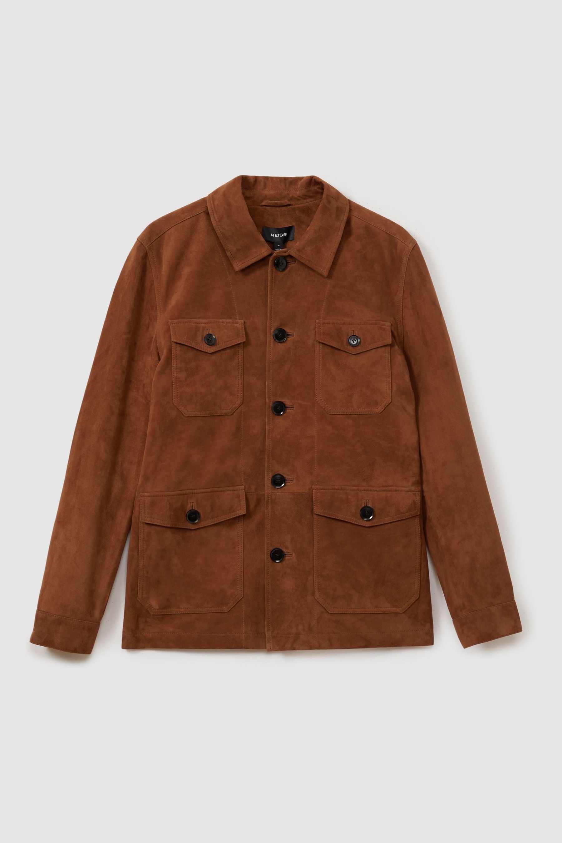 Reiss jacob suede jacket top