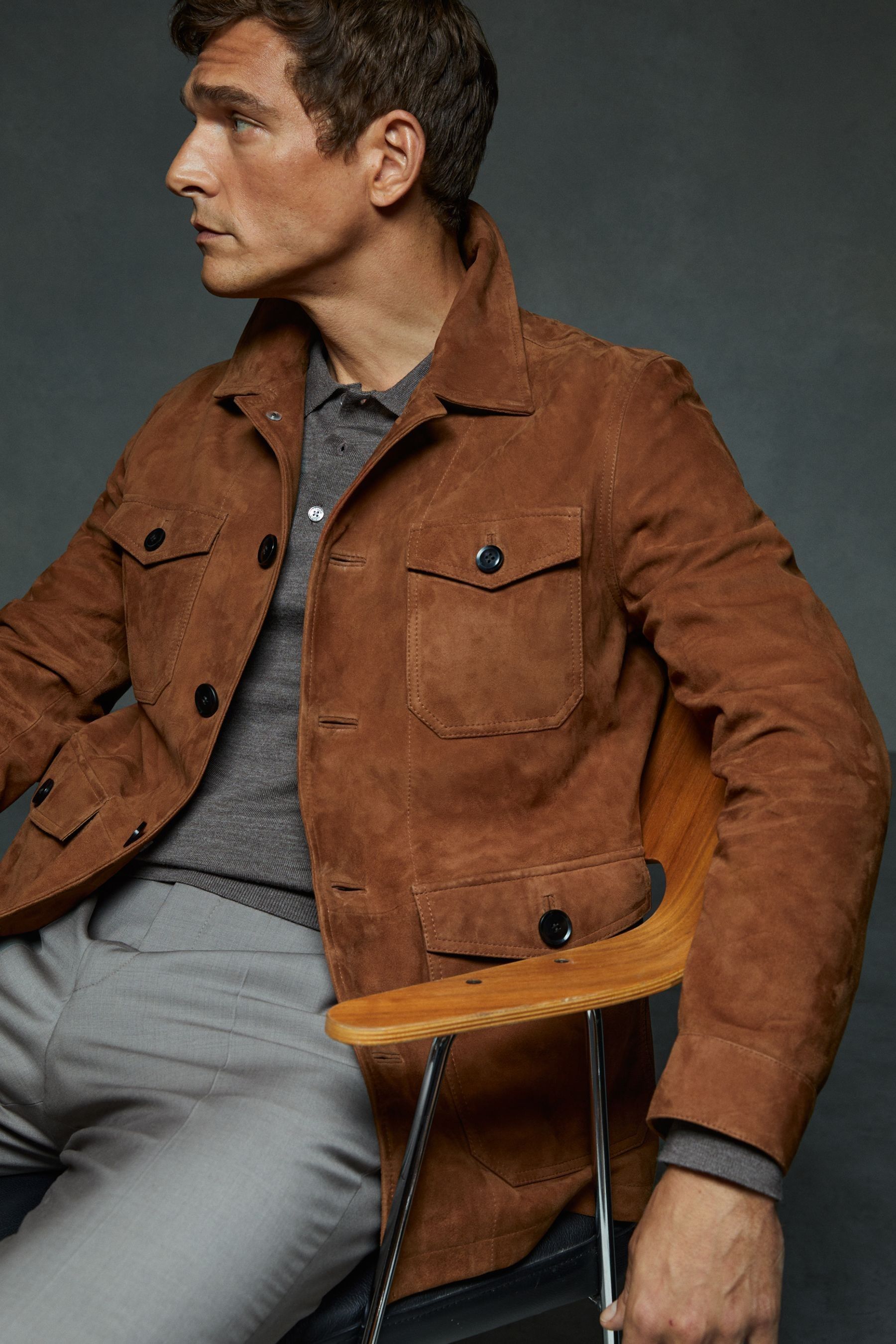Front pouch jacket online