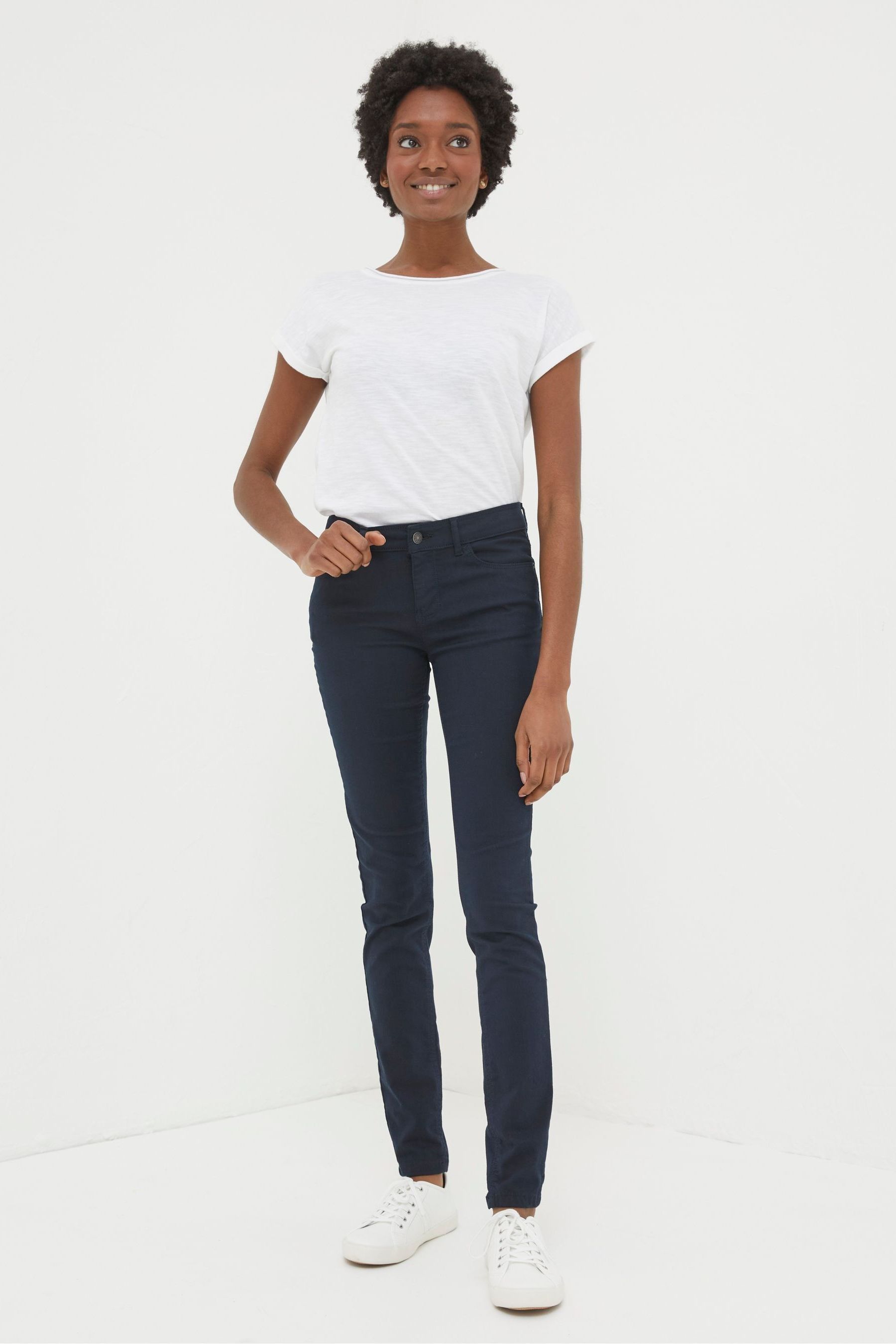 Buy FatFace Navy Five Pocket Jeggings from Next Luxembourg
