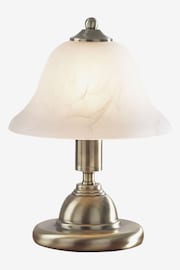 Dar Lighting Brass Gloucester Touch Table Lamp - Image 2 of 4