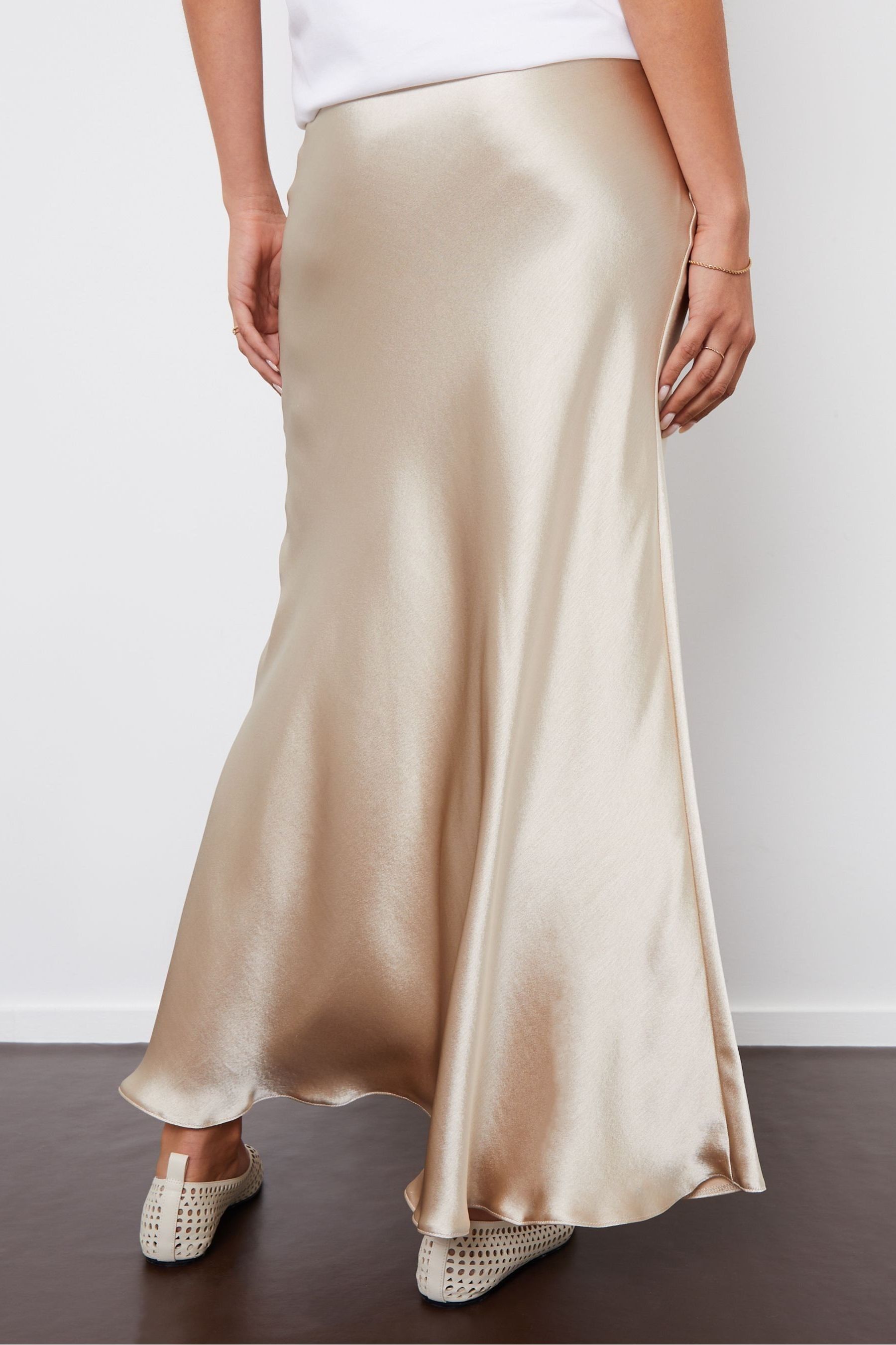 Next silk midi skirt 2025