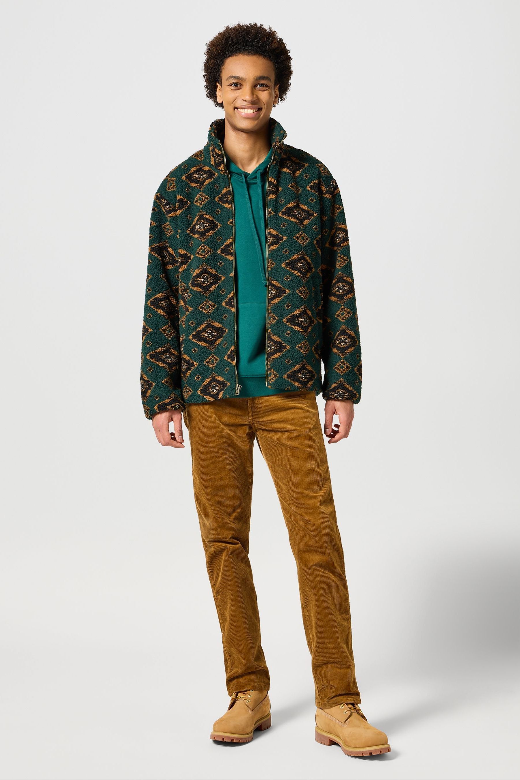 Wrangler green jacket outlet