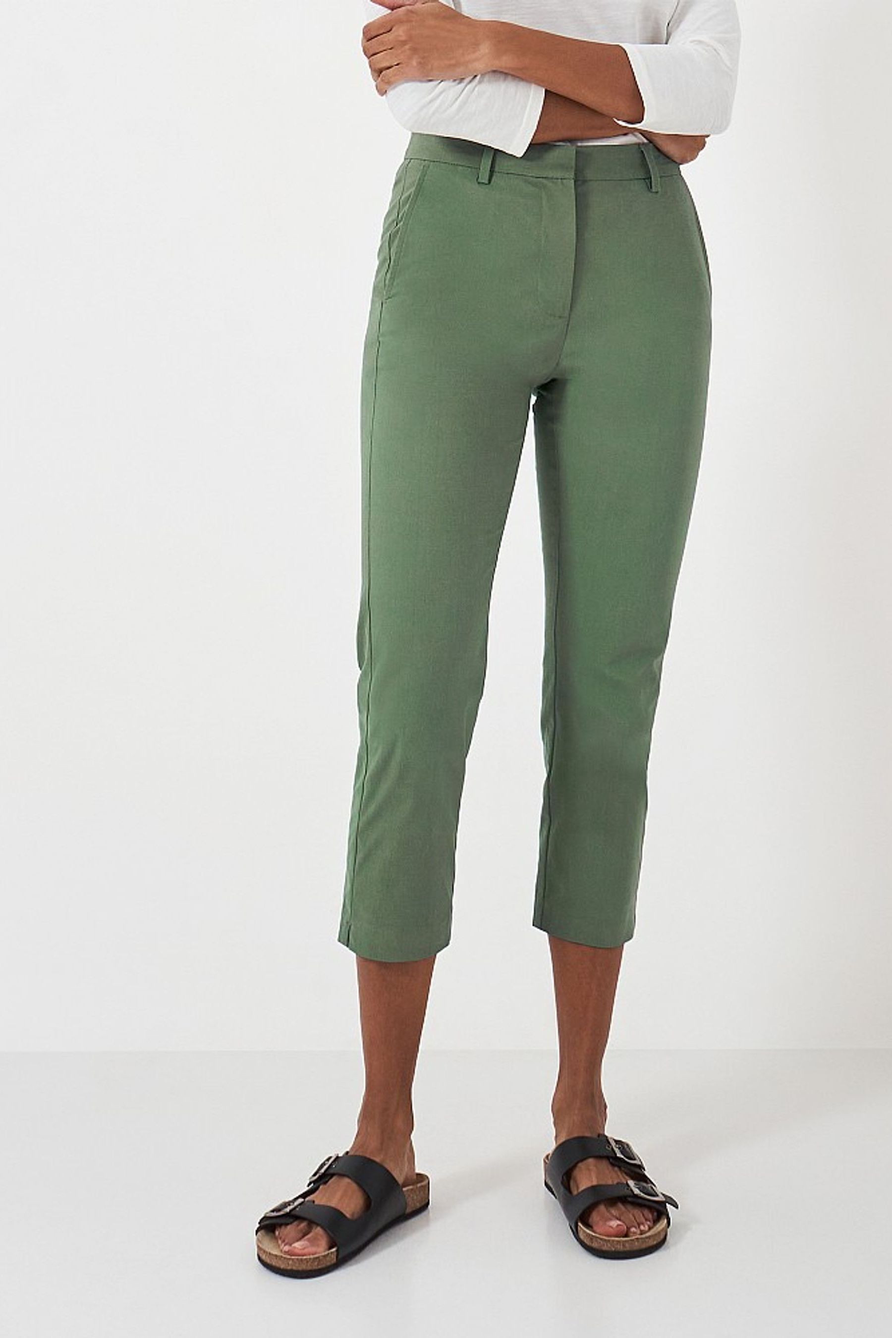 Crew Clothing Smart Cropped Chino Trousers