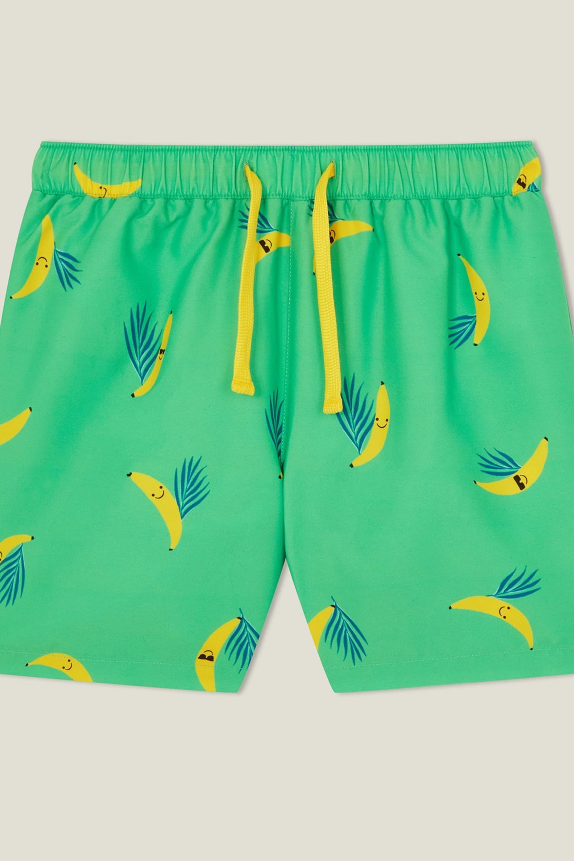 Angels By Accessorize Green Banana Swim Shorts - Image 1 of 2