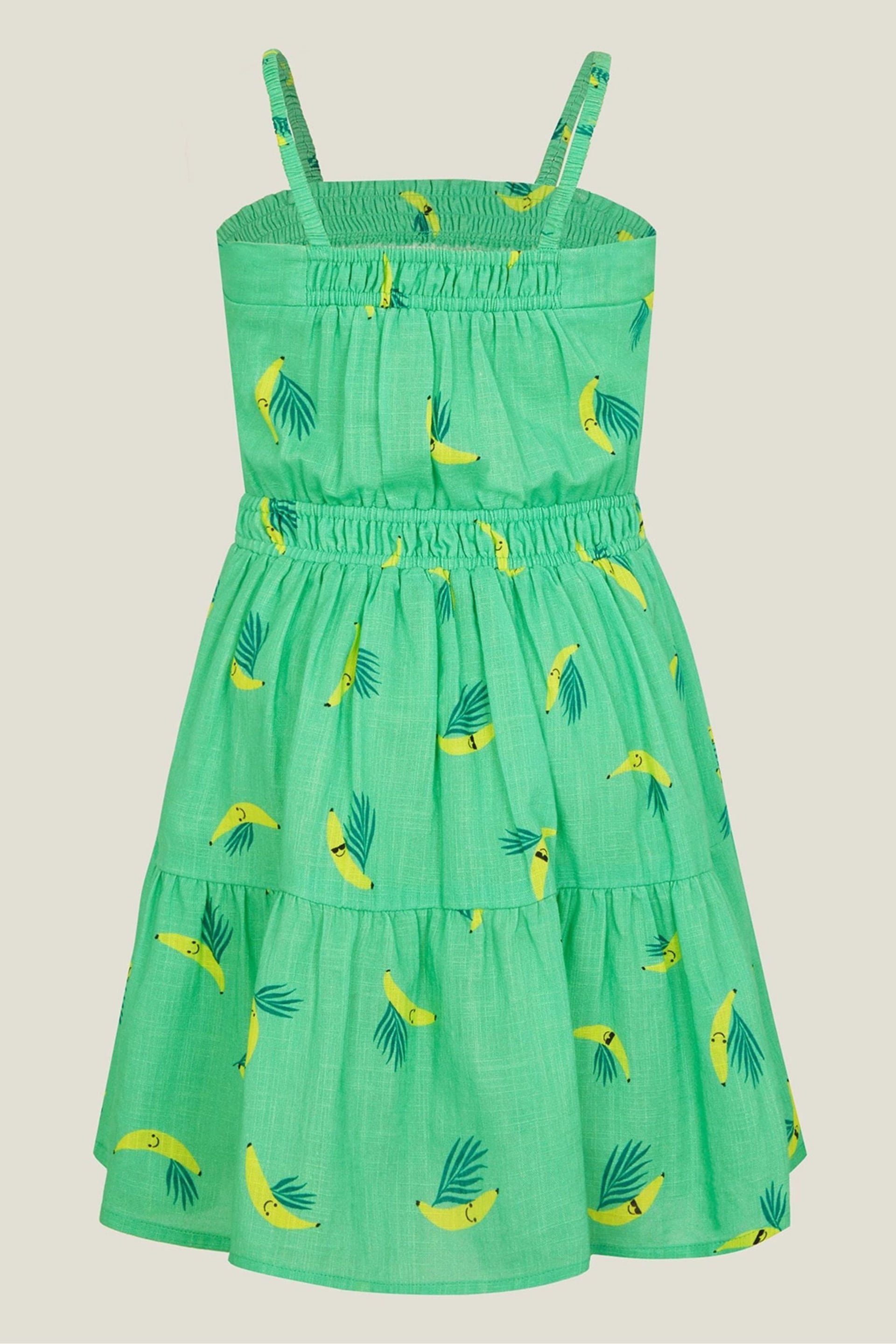 Angels By Accessorize Girls Green Banana Dress - Image 3 of 3