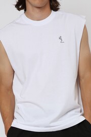 Religion White Tank T-Shirt - Image 1 of 5