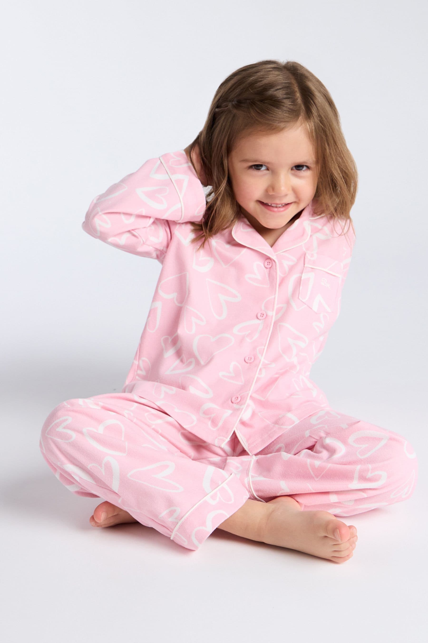 Fluffy pyjamas kids outlet