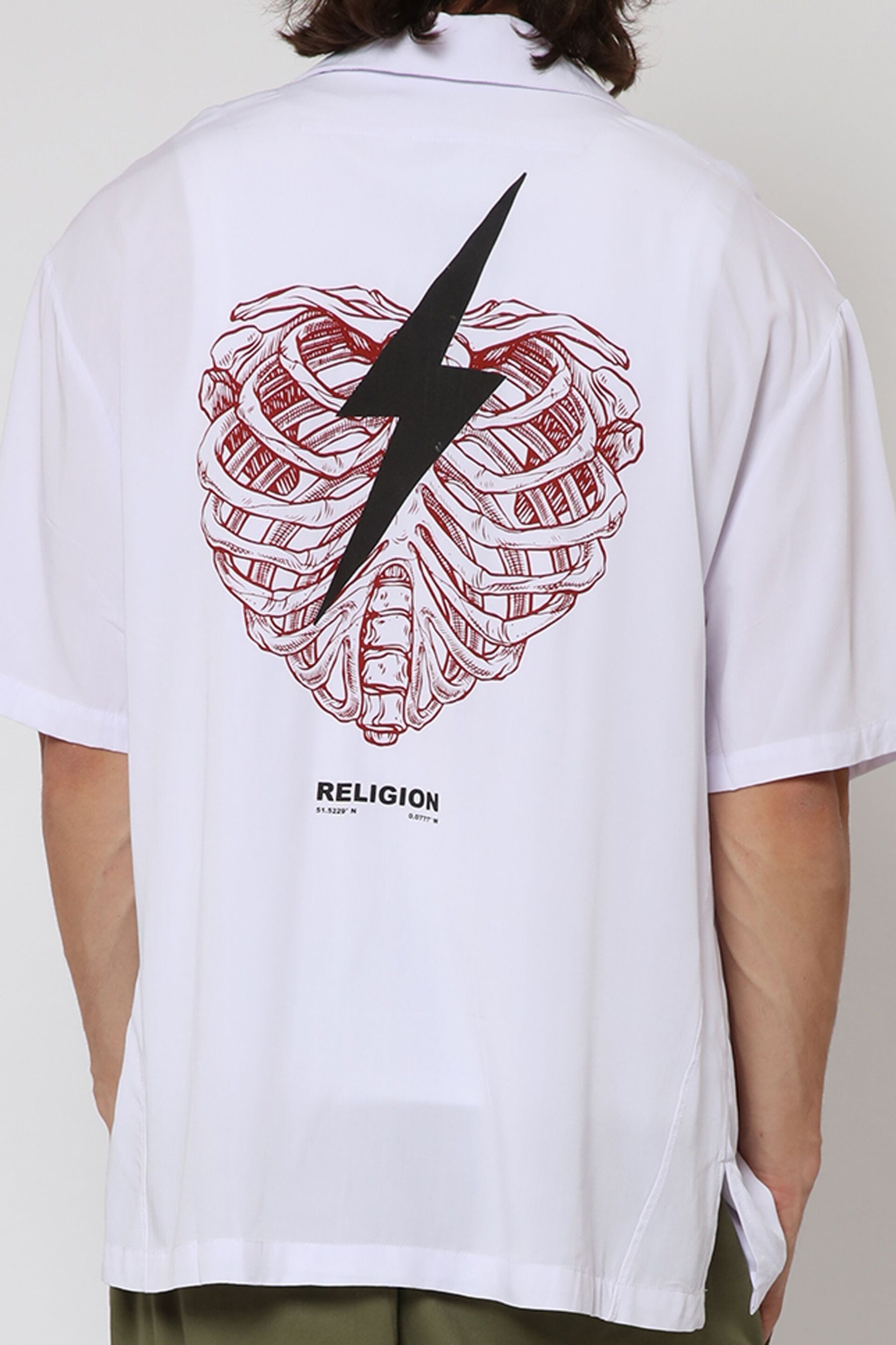 Religion White Coheart Bold Shirt - Image 1 of 6